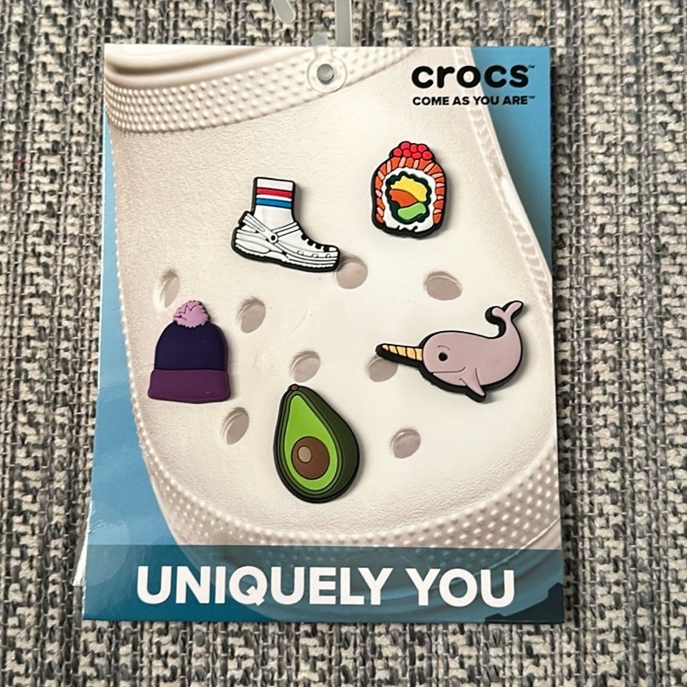 Crocs Jibbitz Young At Heart 5 Pack-Multi